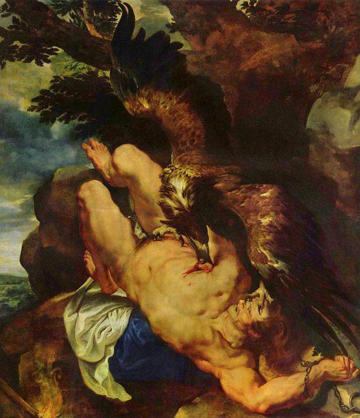 Peter Paul Rubens Peter Paul Rubens and Frans Snyders, Prometheus Bound, oil painting picture